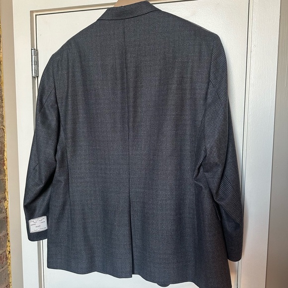 Jos. A. Bank Signature Collection NWT wool houndstooth suit jacket 48R - Picture 3 of 5